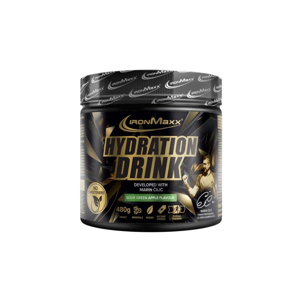 Produktabbildung IronMaxx Hydration Drink Pulver, Sour Apple