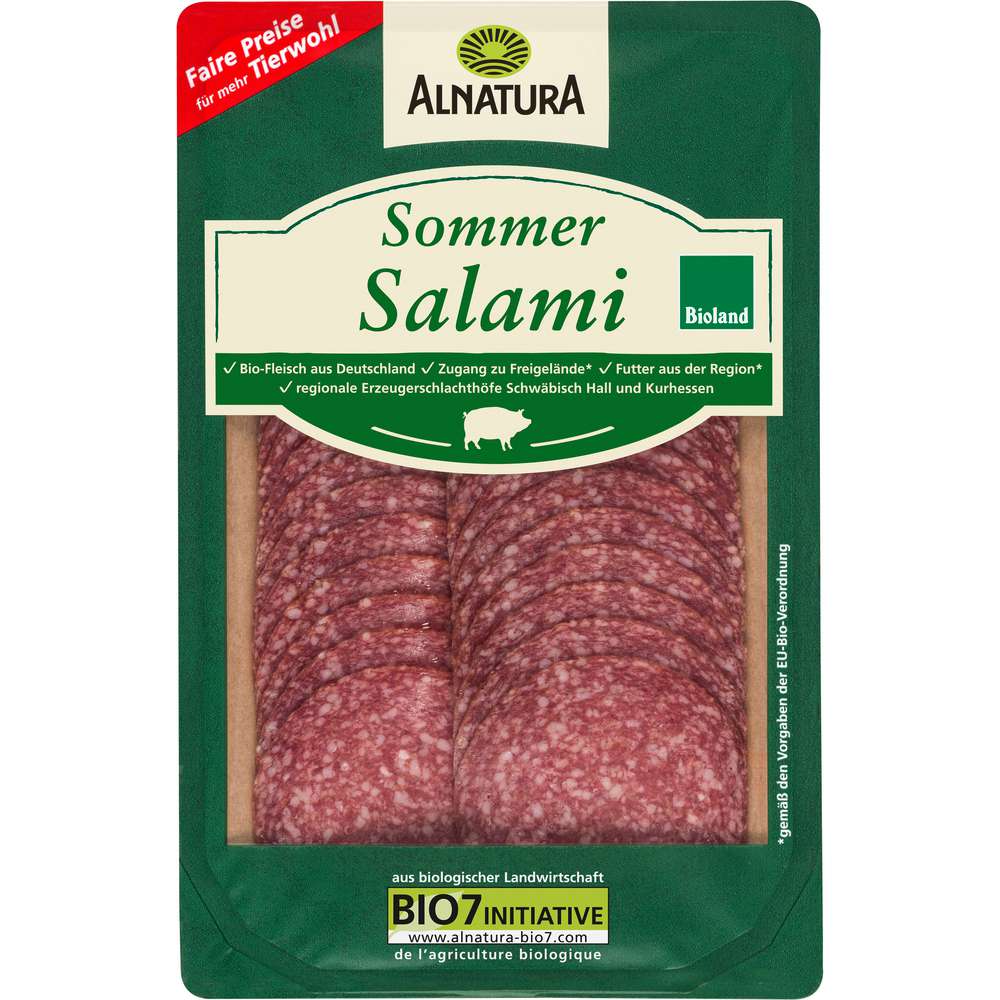 Produktabbildung Alnatura Bio Sommersalami