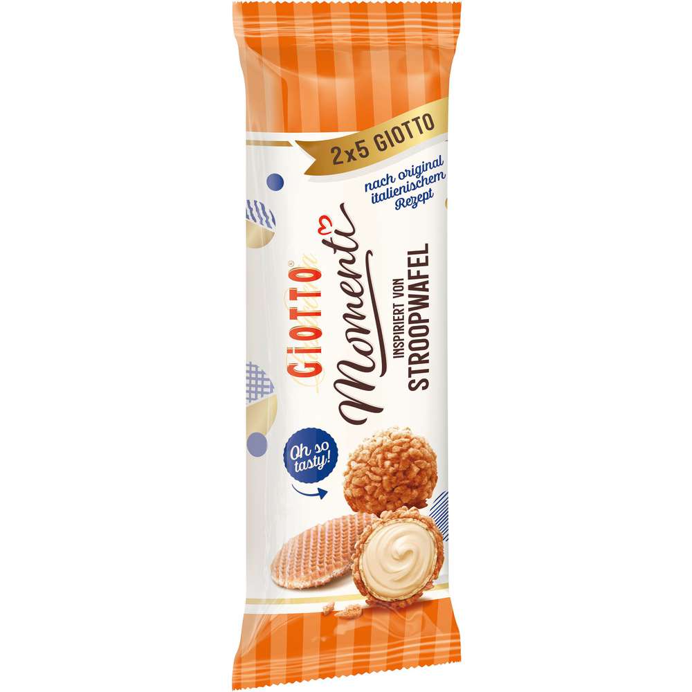 Produktabbildung Ferrero Giotto Beutel Momenti, Stroopwaffel-Gebäck