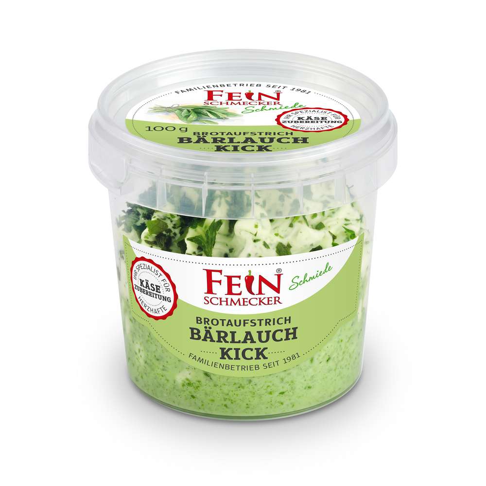 Produktabbildung Feinschmeckerschmiede Brotaufstrich, Bärlauch Kick
