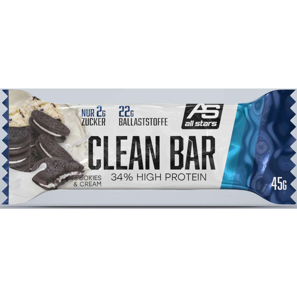 Produktabbildung all stars Clean Bar, Cookie-Cream