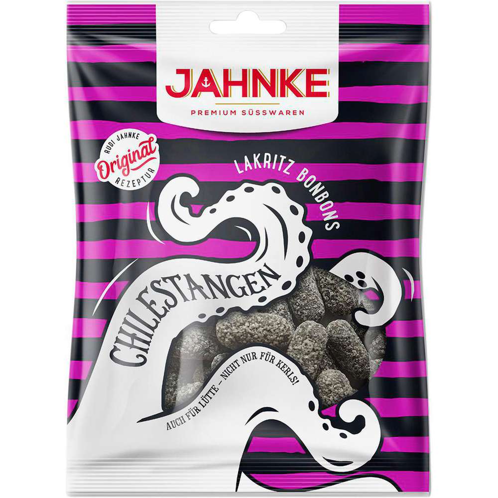 Produktabbildung JAHNKE Lakritz Bonbons mit Chili