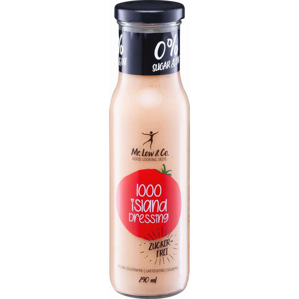 Produktabbildung Mr. Lowcarb Salatdressing, 1000 Island