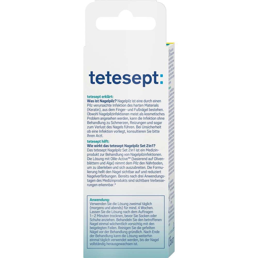 Produktabbildung tetesept Nagelpilz-Set 2in1
