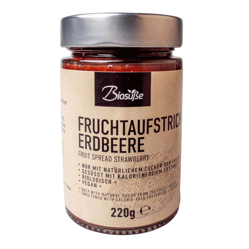 Produktabbildung Biosüße Bio Fruchtaufstrich, Erdbeere