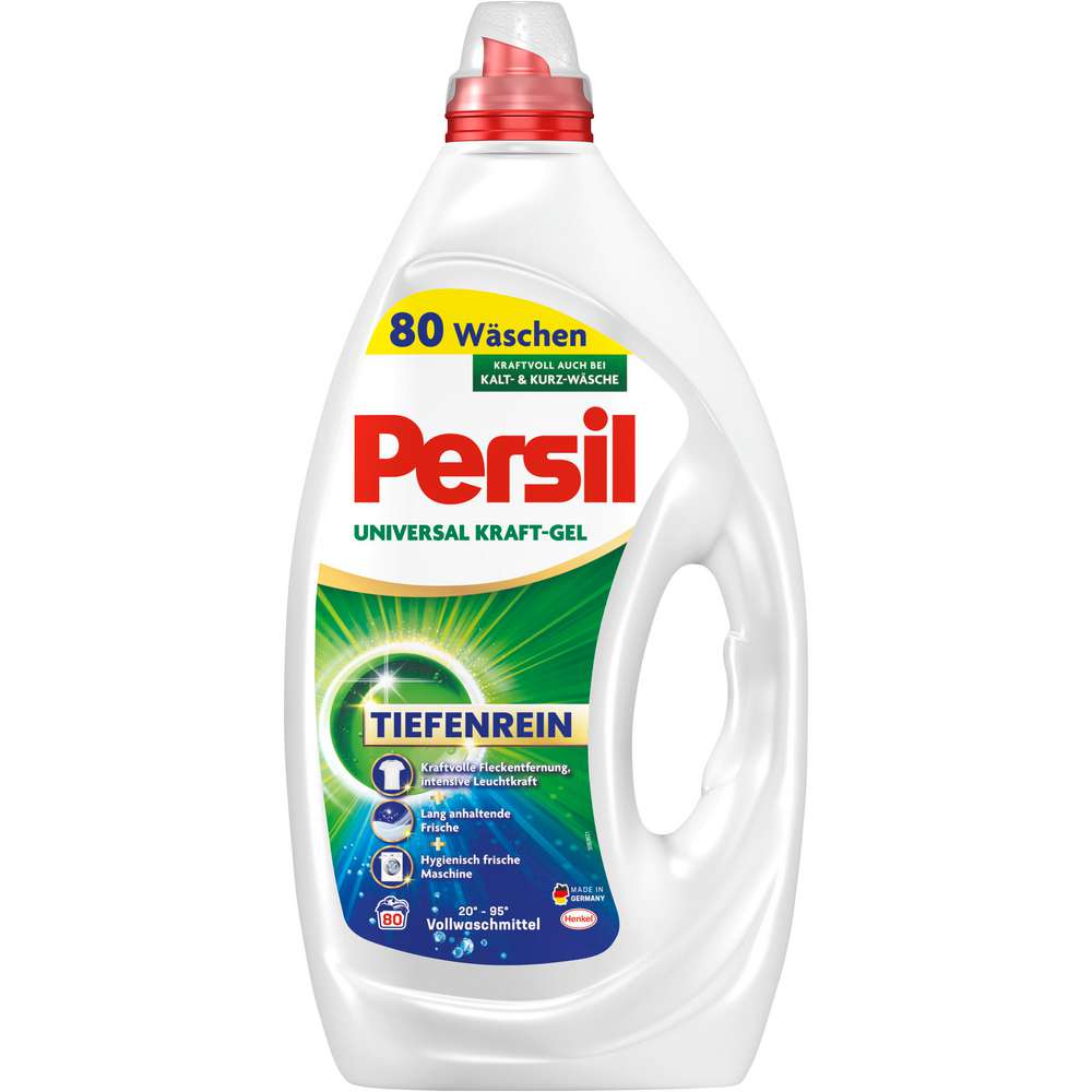 Produktabbildung Persil Universal-Waschmittel, Kraft-Gel, Tiefenrein
