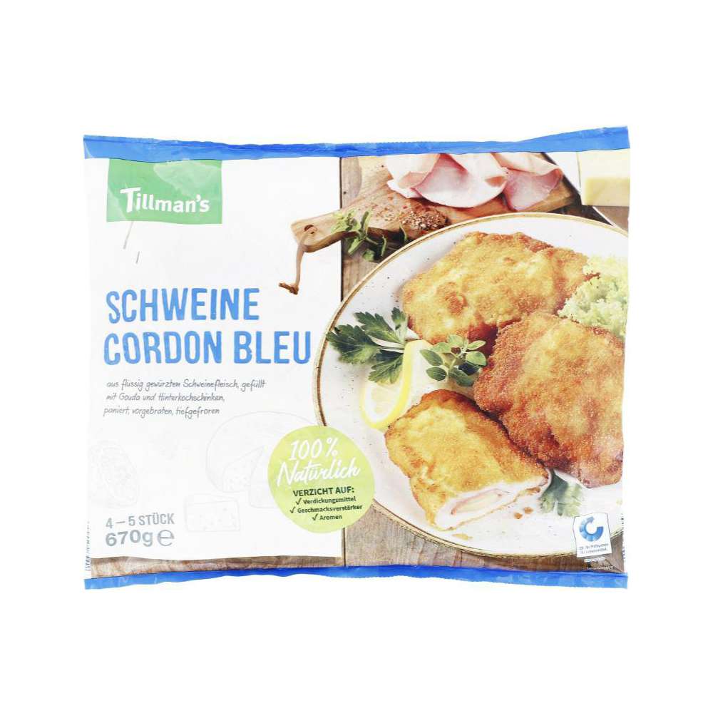 Produktabbildung Tillman's Cordon Bleu, tiefgekühlt