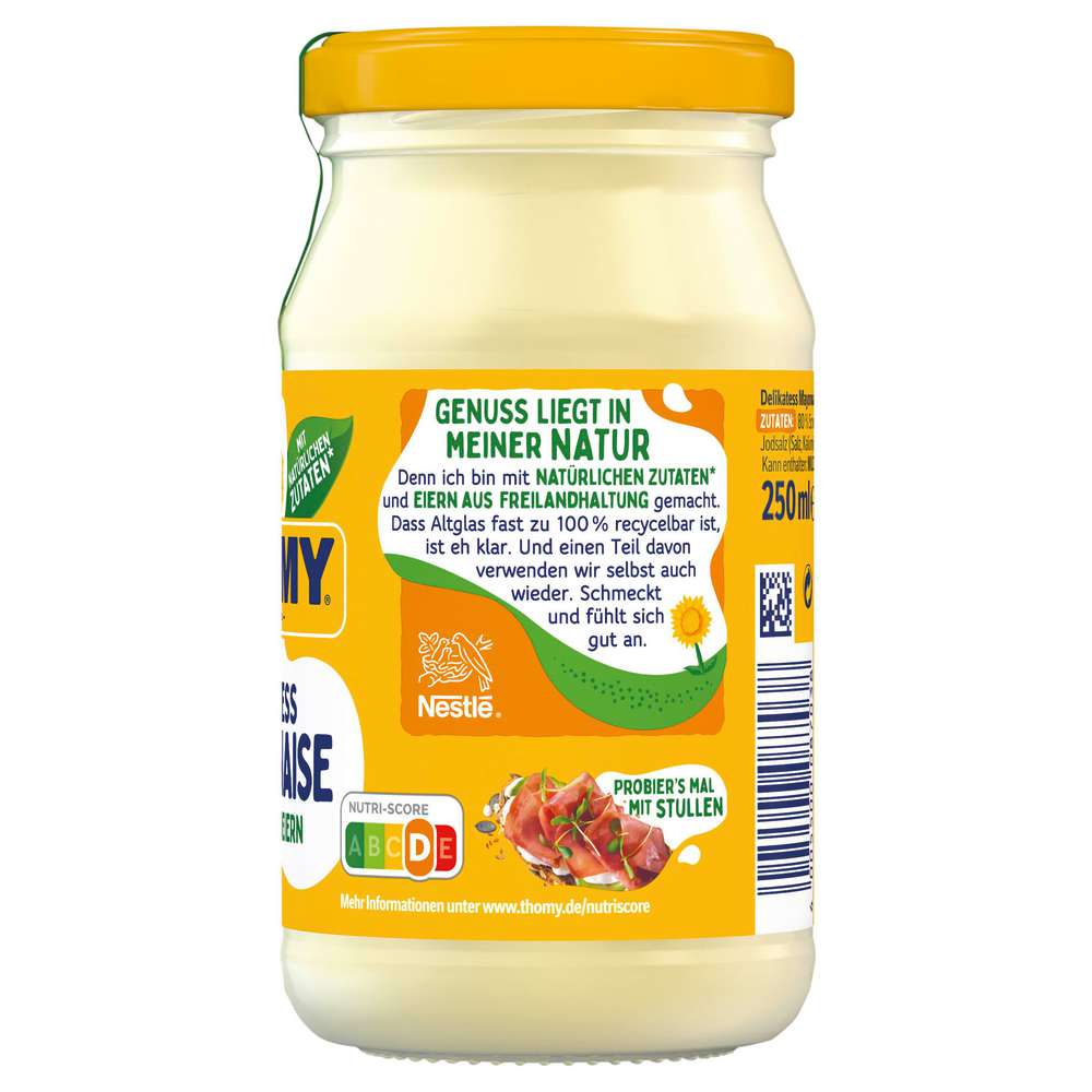 Produktabbildung Thomy Delikatess Mayonnaise