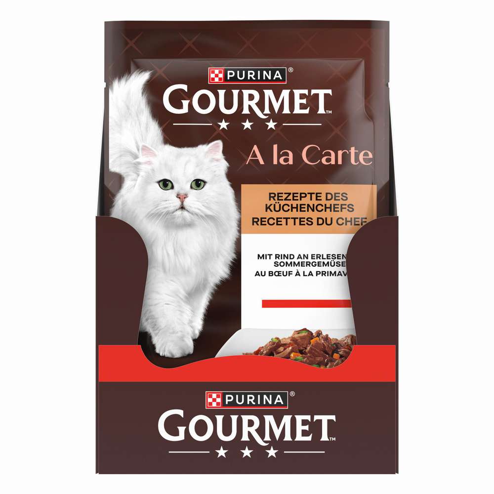 Produktabbildung Purina Katzen-Nassfutter Gourmet A la Carte, Rind