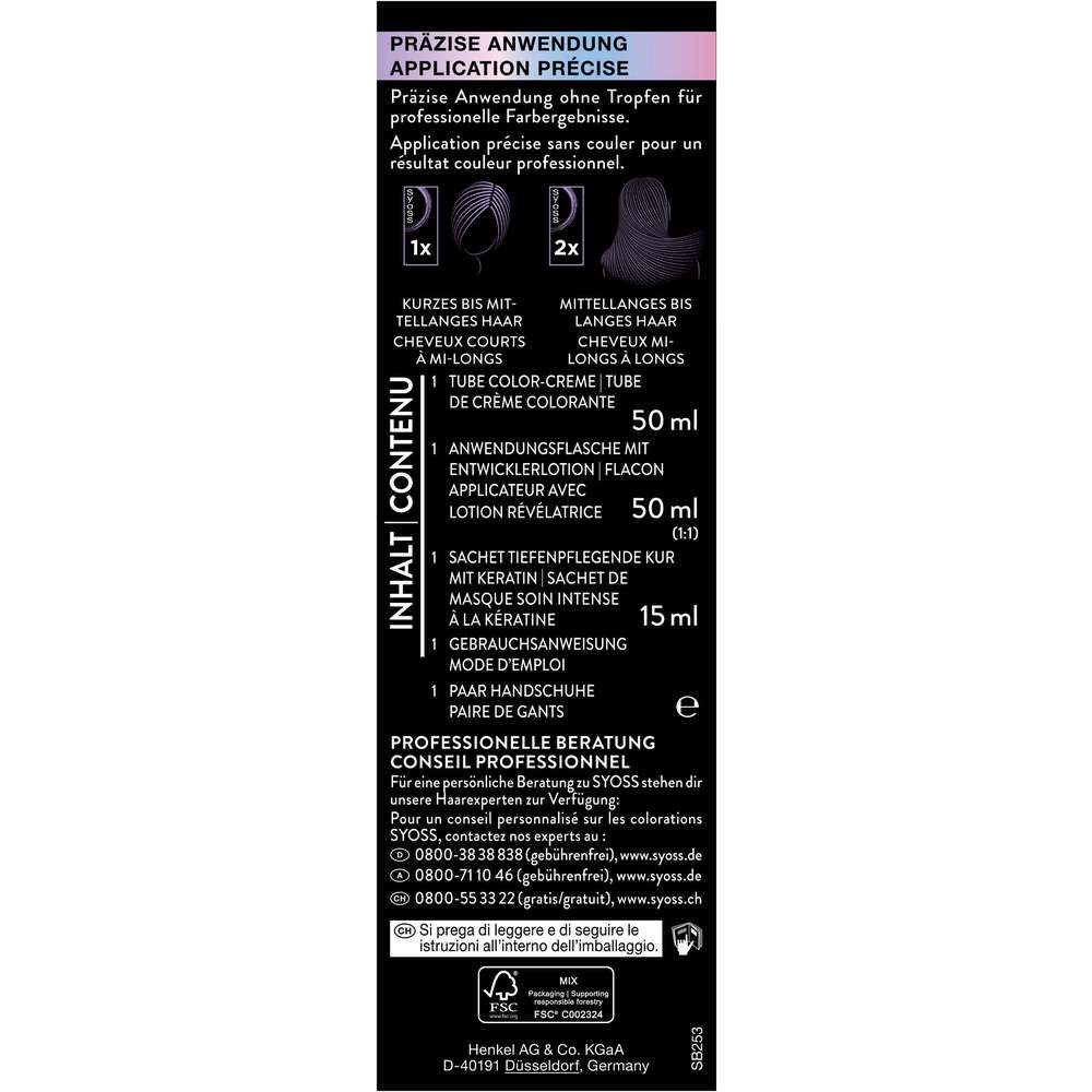 Produktabbildung Syoss Haarfarbe 12_53 Platinum Pearl Metallic