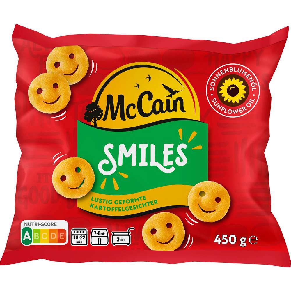 Produktabbildung McCain Smiles, tiefgekühlt