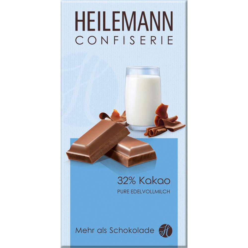Produktabbildung Heilemann Tafelschokolade, Edelvollmilch