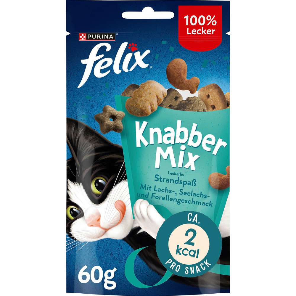Produktabbildung Felix Katzen-Snack Knabbermix Strandspass
