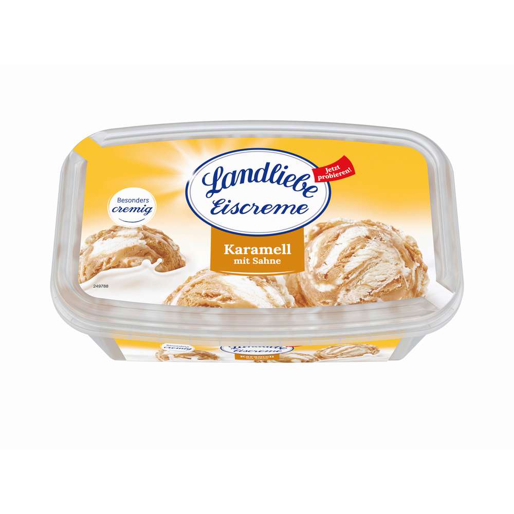Produktabbildung Landliebe Eis, Karamell-Sahne
