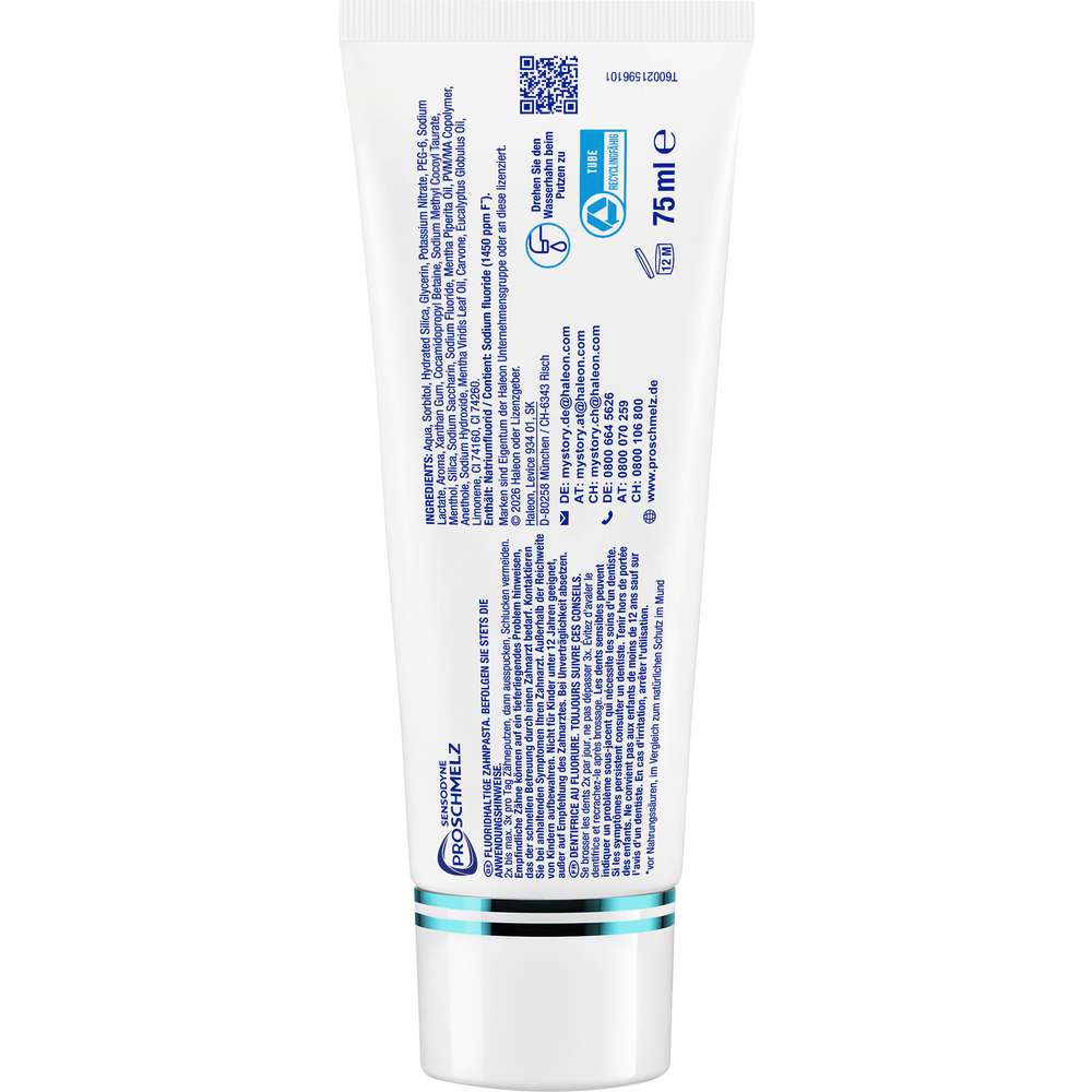 Produktabbildung Sensodyne Zahncreme Proschmelz, Clinical Zahnschmelz Protect