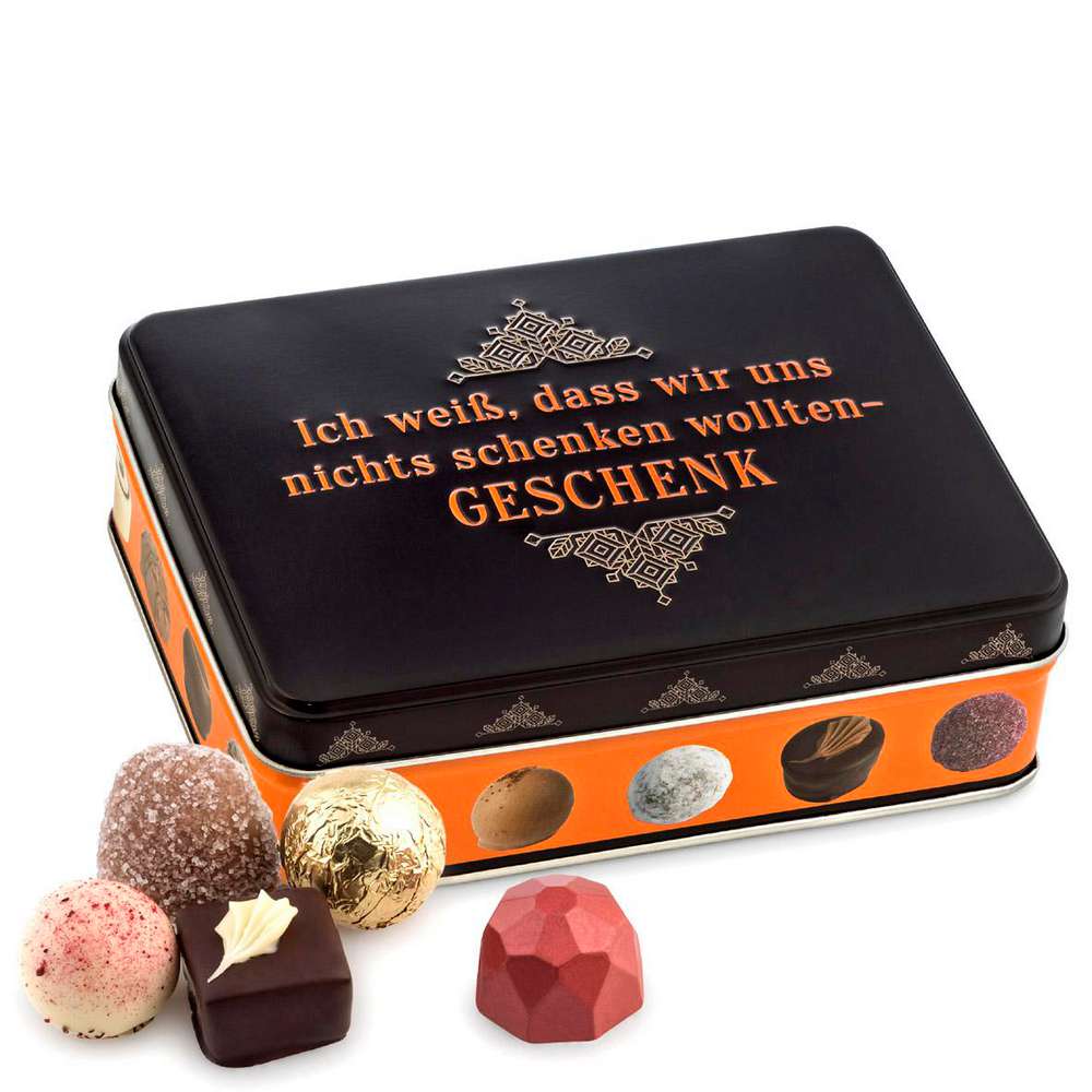 Produktabbildung Confiserie Rabbel Pralinen Präsentdose