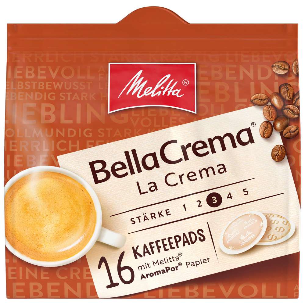 Produktabbildung Melitta Kaffeepads Bella Crema, La Crema