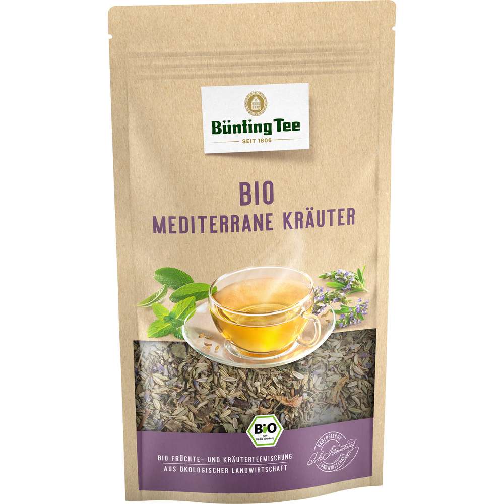 Produktabbildung Bünting Tee Bio Mediterrane Kräuter Tee