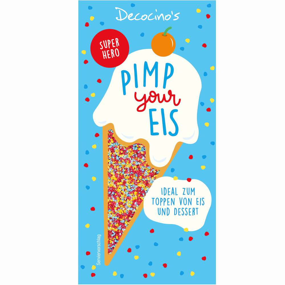 Produktabbildung Decocino Eis-Topping Super Hero