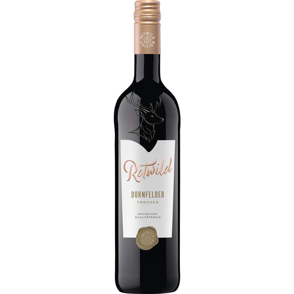 Produktabbildung Rotwild Dornfelder trocken DQW, Rotwein