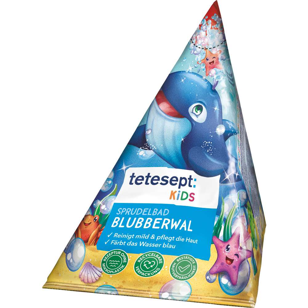 Produktabbildung tetesept Kids Sprudelbad Blubberwal