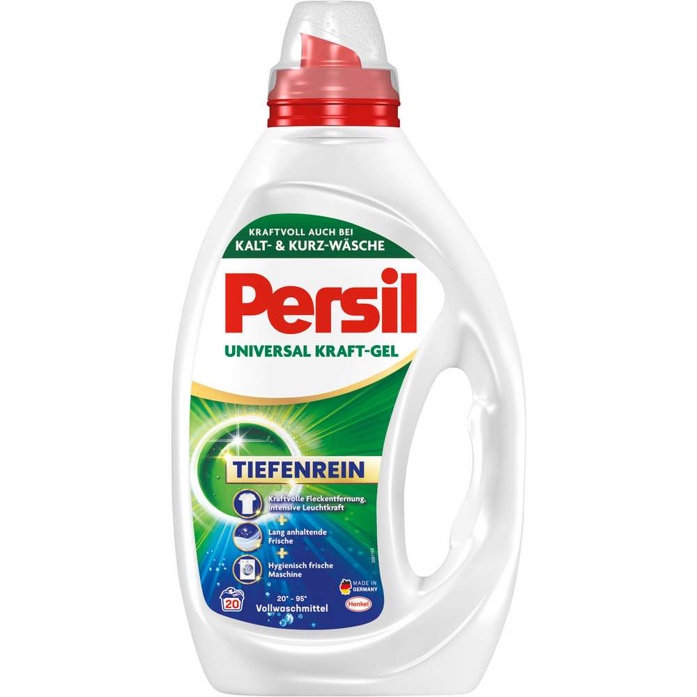 Produktabbildung Persil Universal-Waschmittel, Kraft-Gel, Tiefenrein