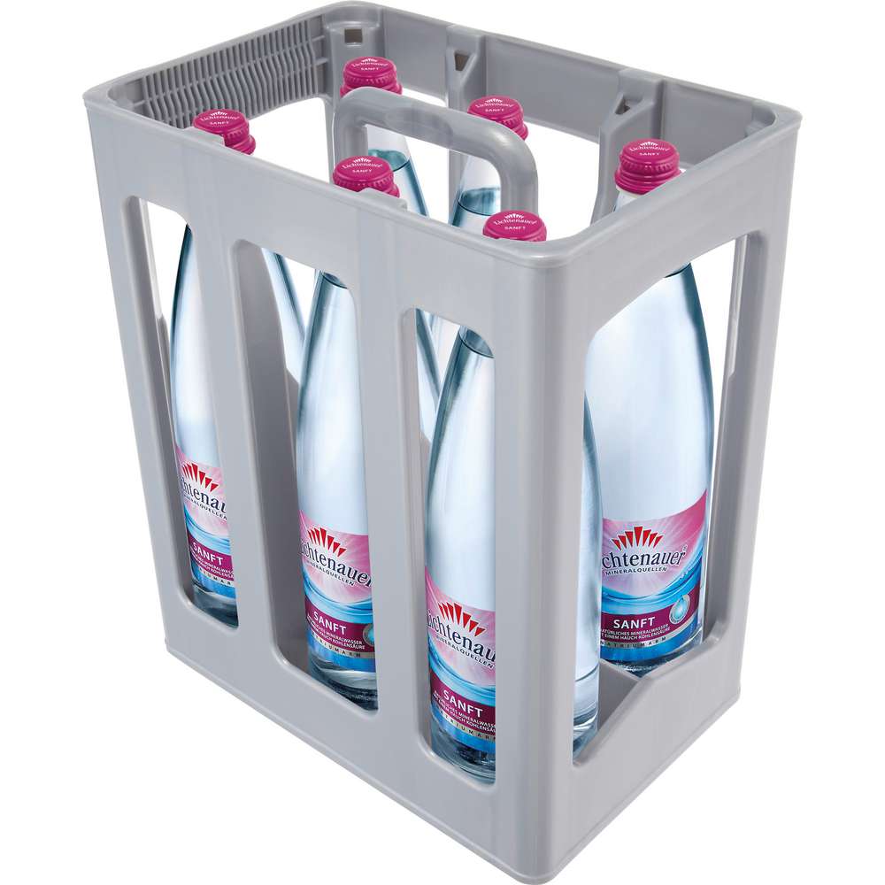 Produktabbildung Lichtenauer Mineralwasser, Sanft (6x 1,000 Liter)