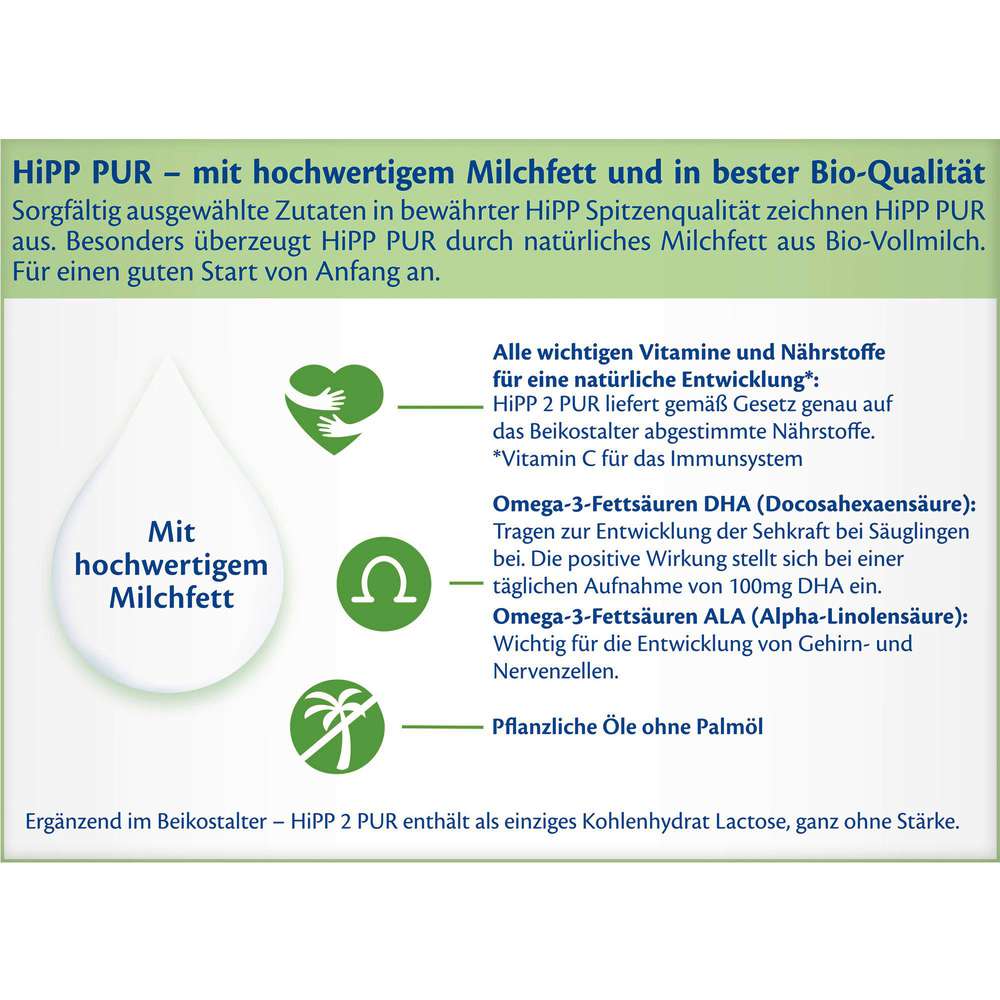 Produktabbildung Hipp PUR Folgemilch 2