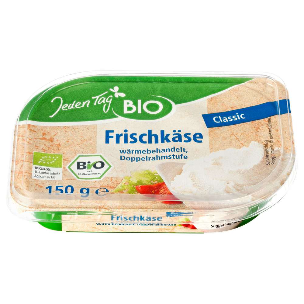 Produktabbildung Jeden Tag Bio Frischkäse, Classic