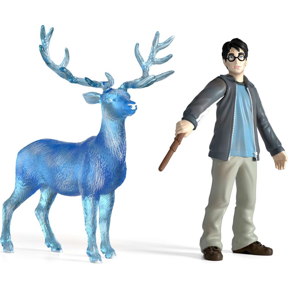 Produktabbildung Schleich Spielfigur Harry Potter & Patronus, Wizarding World