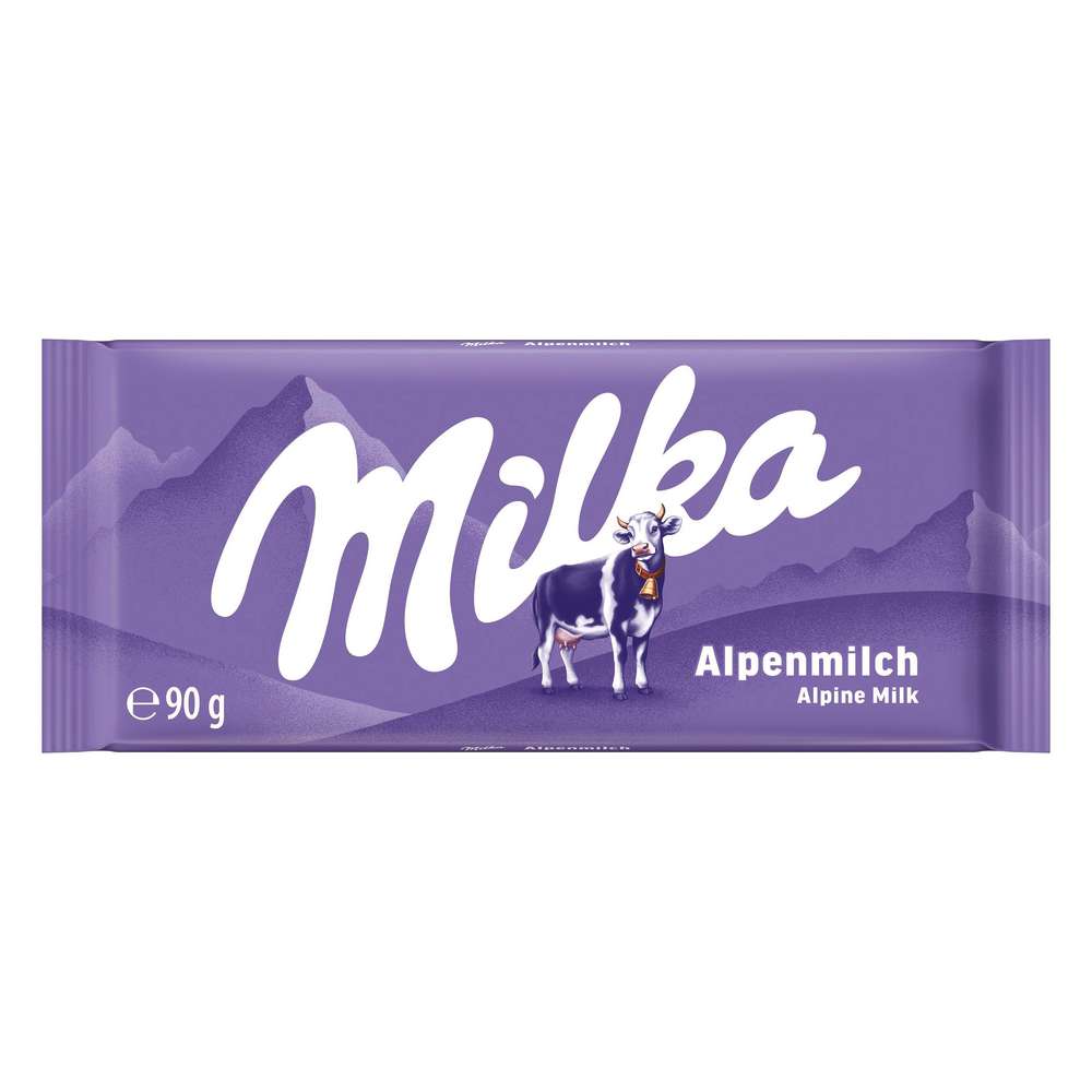 Produktabbildung Milka Tafelschokolade, Alpenmilch