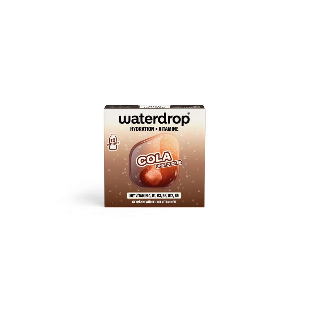 Produktabbildung Waterdrop Microdrink, Getränkewürfel mit Vitaminen, Cola
