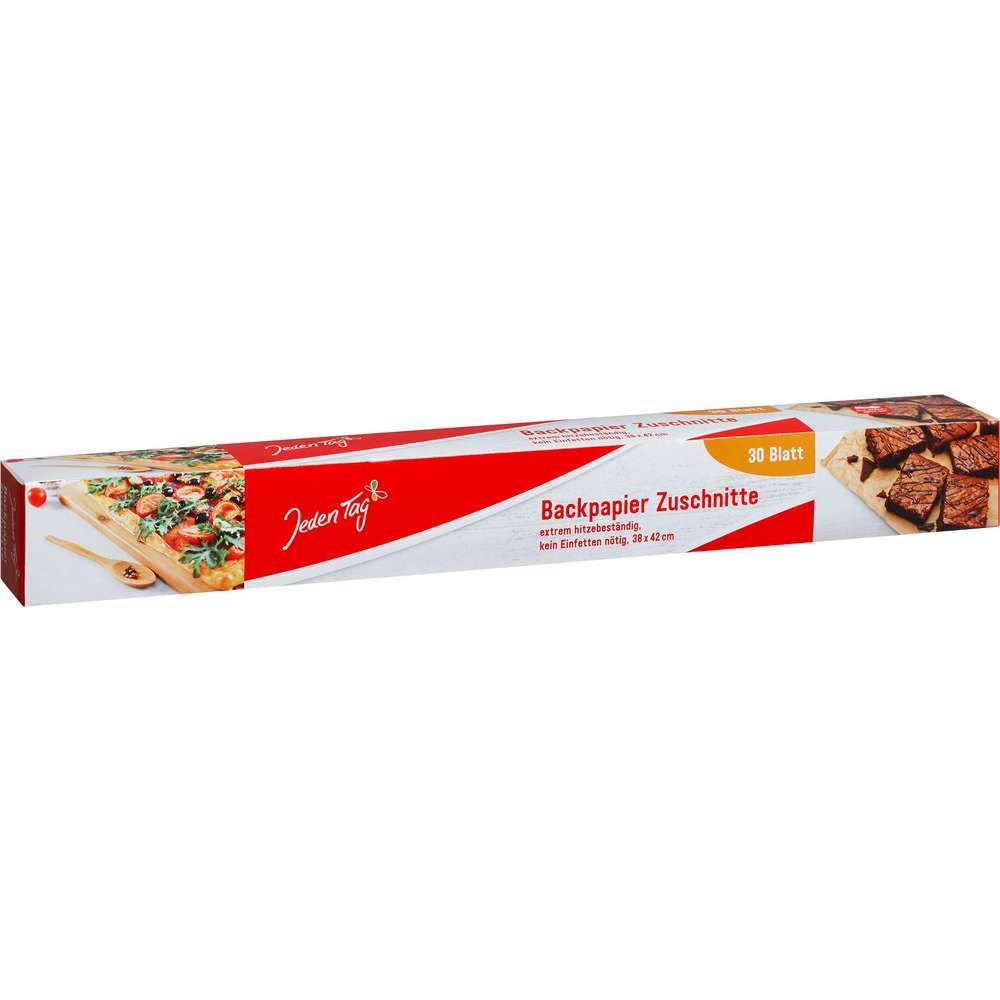 Produktabbildung Jeden Tag Backpapier Zuschnitte, 30 Blatt