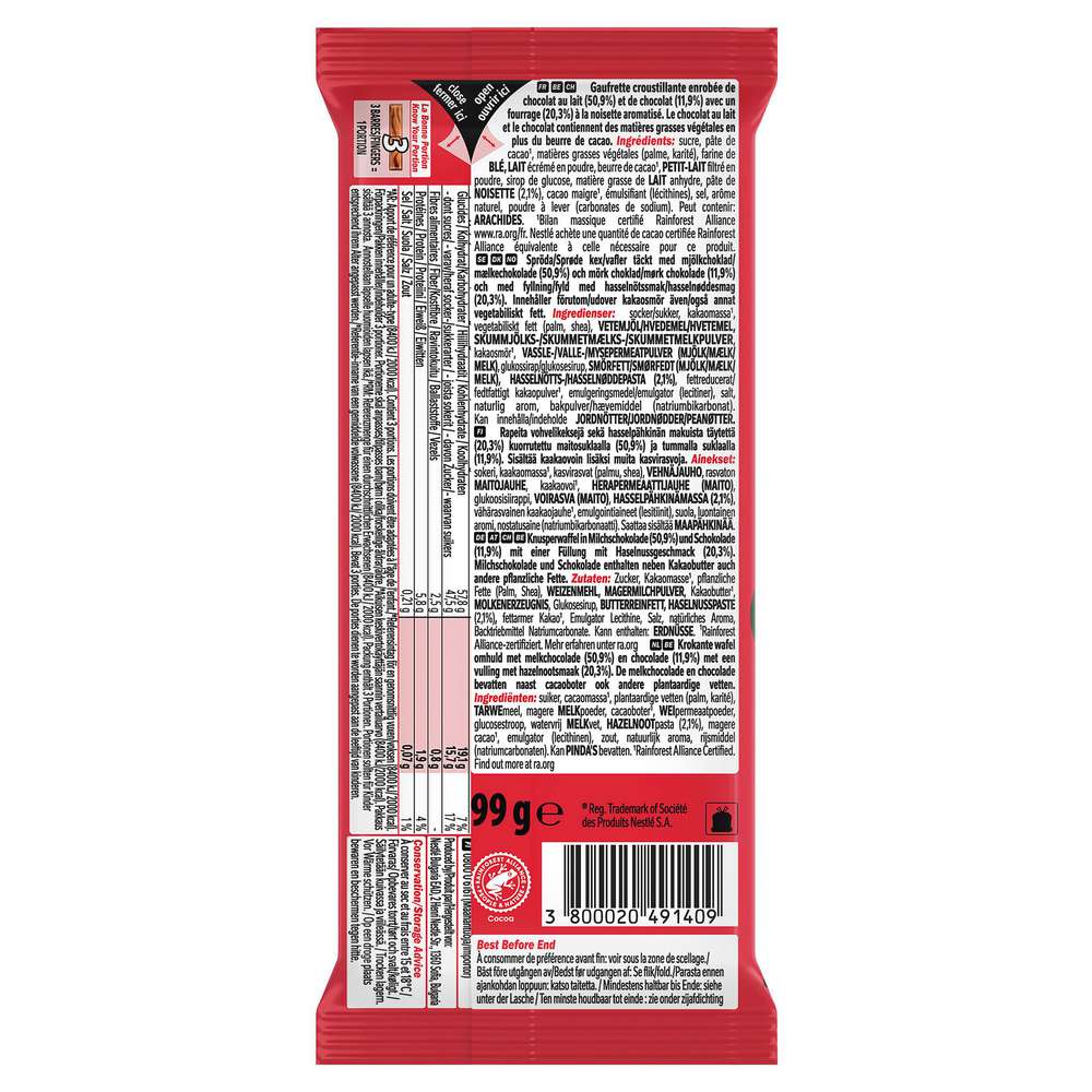 Produktabbildung Nestle Kit Kat Tablet Hazelnut