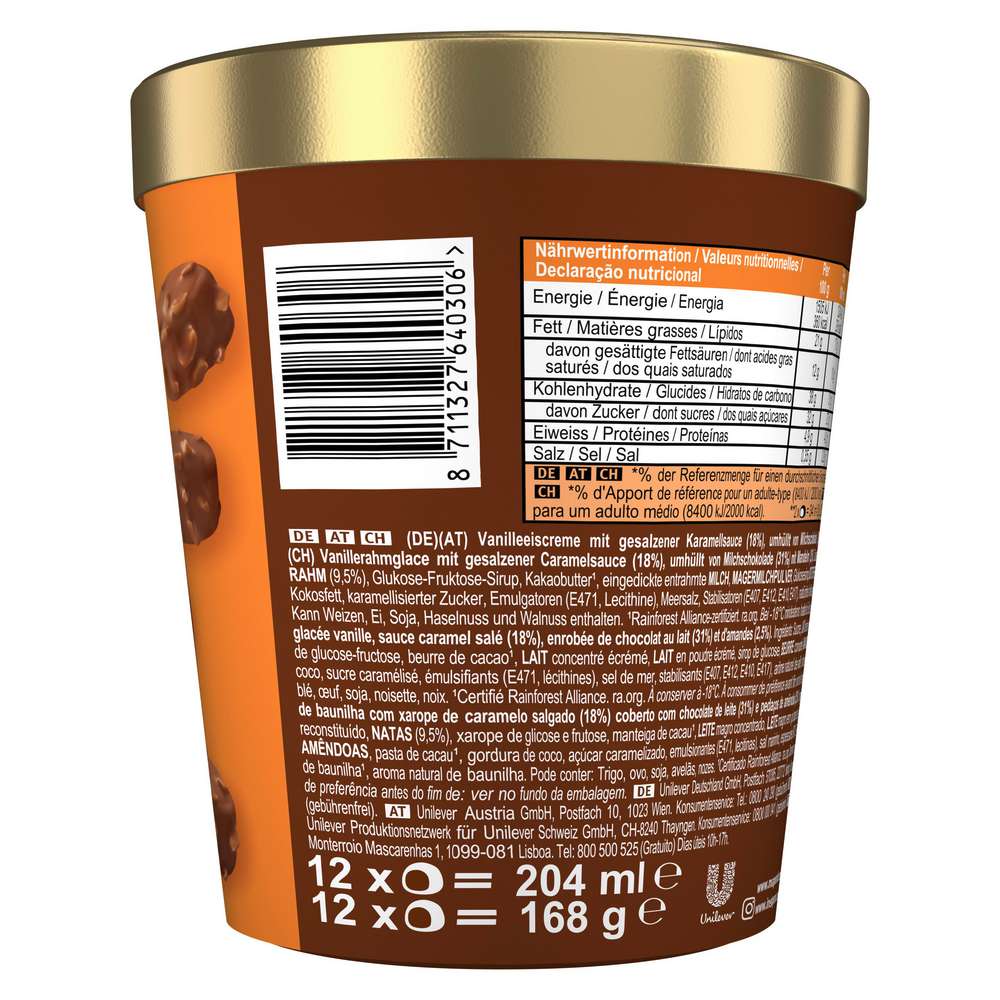 Produktabbildung Magnum Eis, Bonbon Salted Caramel & Almond