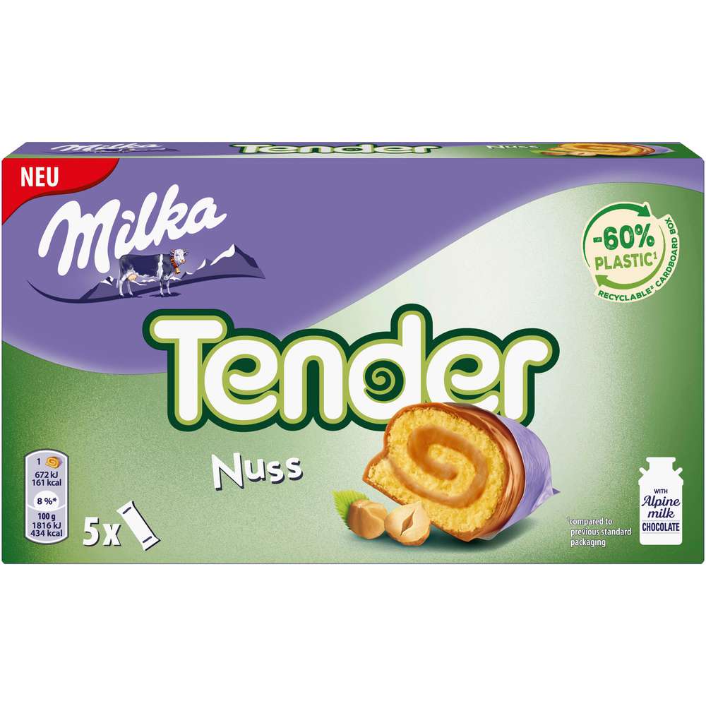 Produktabbildung Milka Tender Mini-Kuchen, Nuss