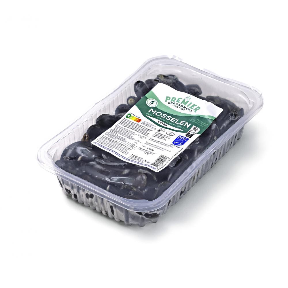 Produktabbildung keine Marke Frische holländische Miesmuscheln, 1 kg