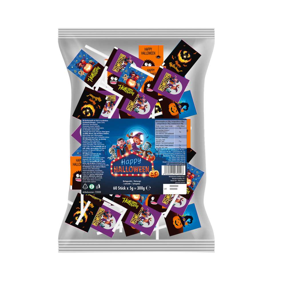 Produktabbildung International Sweet Herzlolli Halloween