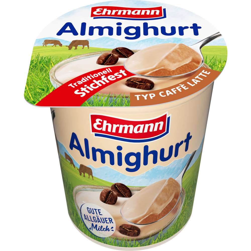 Produktabbildung Ehrmann Joghurt Almighurt ,Café Latte