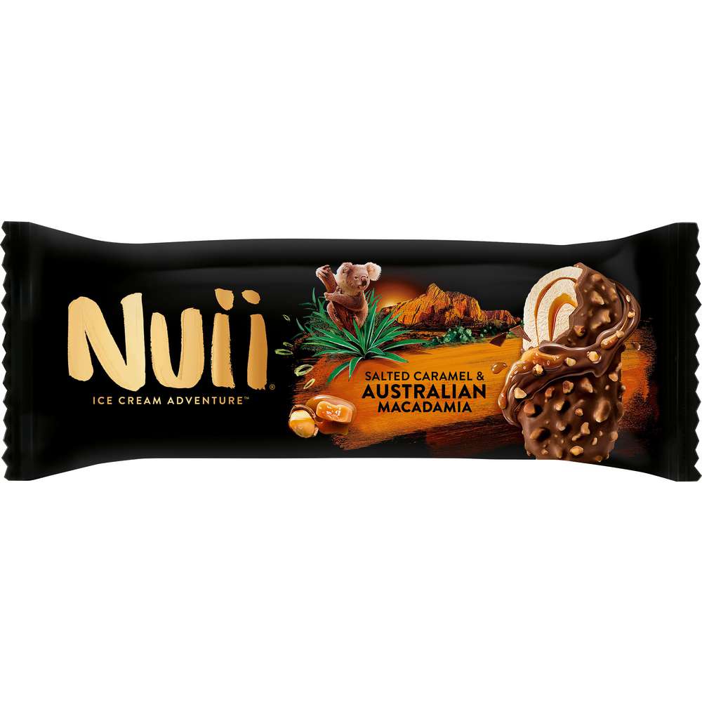 Produktabbildung Nuii Stiel-Eis, Salted Caramel/Macadamia