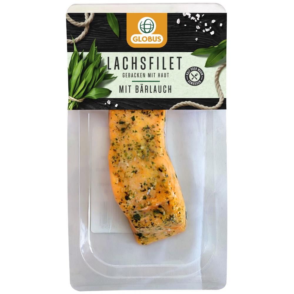 Produktabbildung keine Marke Globus  Lachsfilet, 125 g