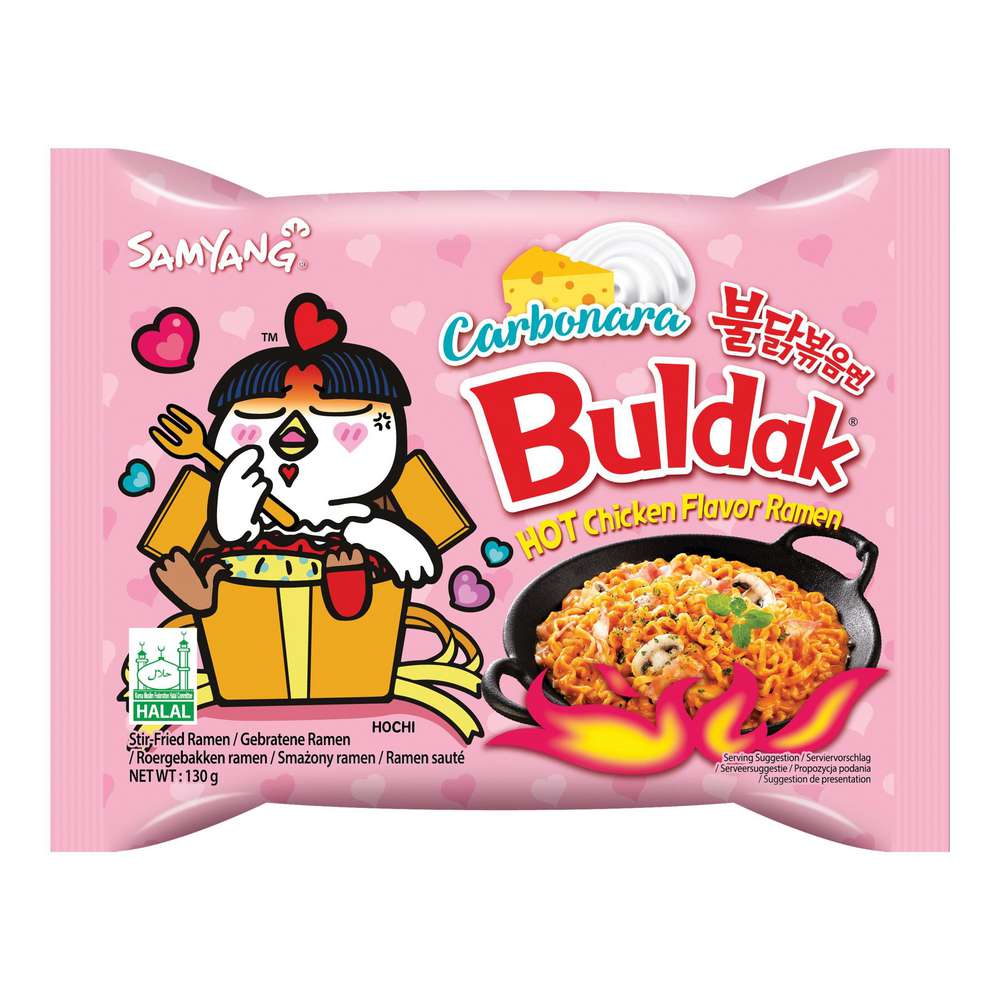 Produktabbildung Samyang Buldak Hot Chicken Flavor Ramen, Carbonara
