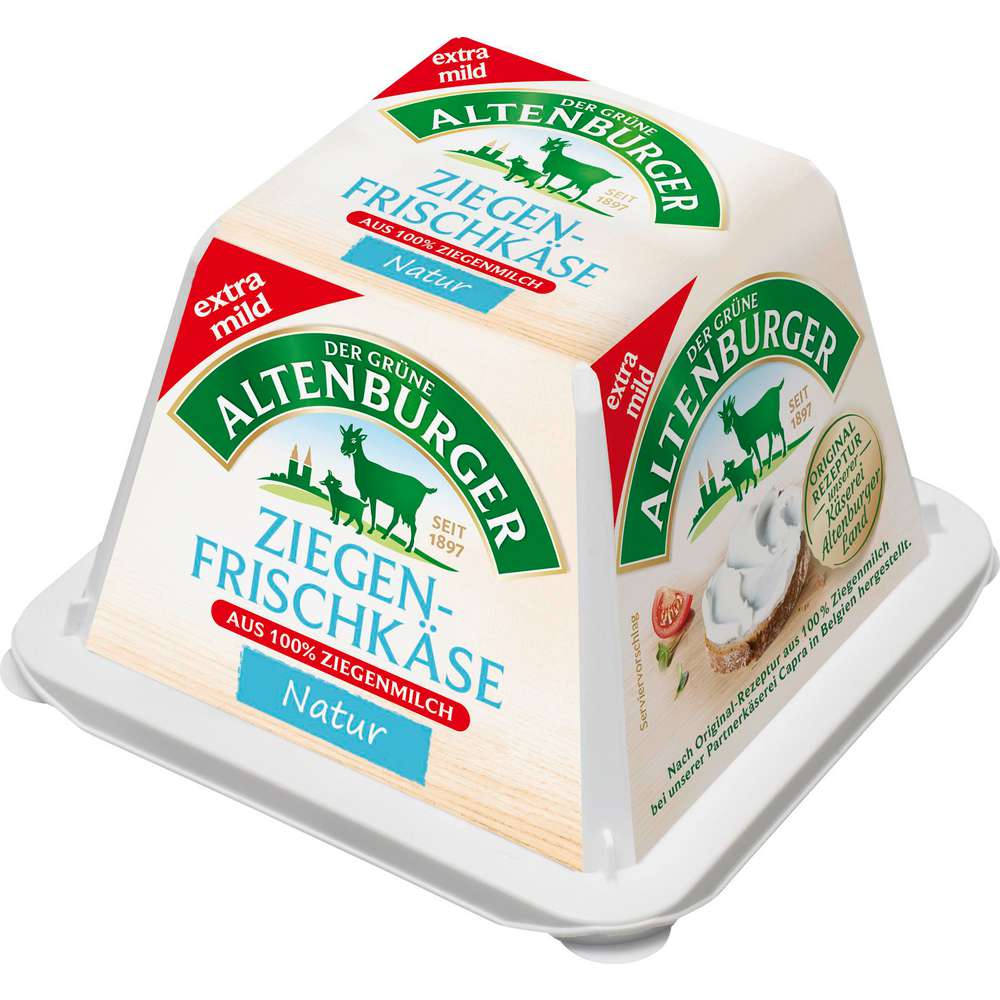 Produktabbildung Der Grüne Altenburger Ziegenfrischkäse, Natur
