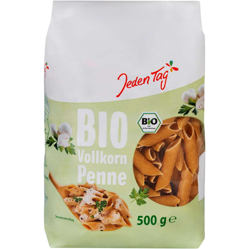 Produktabbildung Jeden Tag Bio Penne, Vollkorn