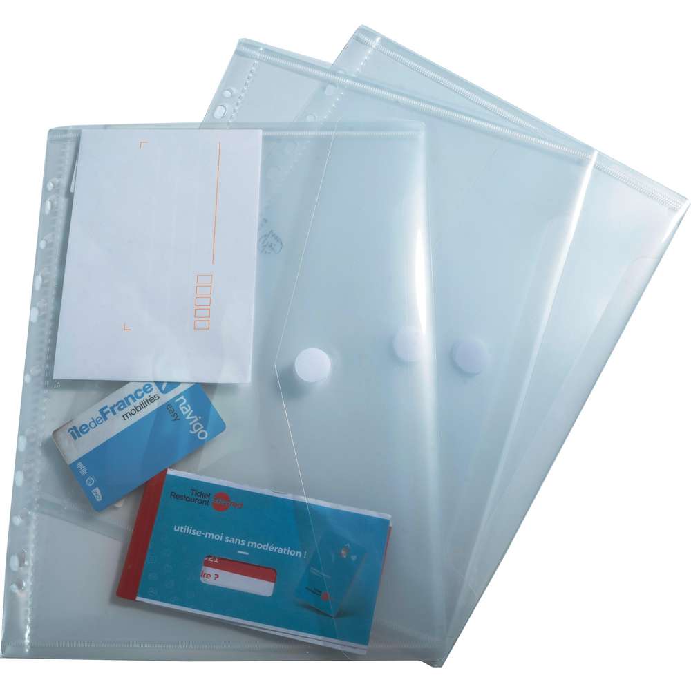 Produktabbildung keine Marke Dokumententasche A4 5er Set, abheftbar