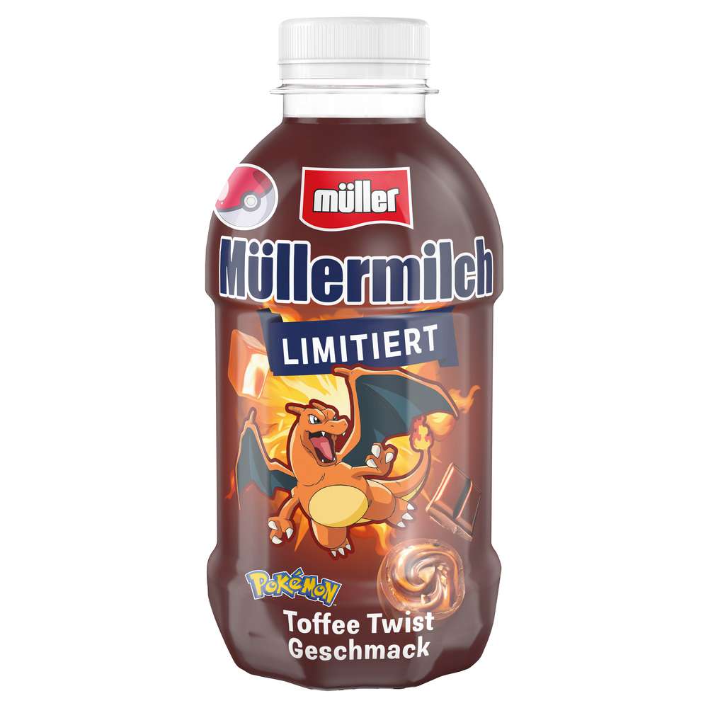 Produktabbildung Müller Müllermilch Shake, Toffee Twist Geschmack