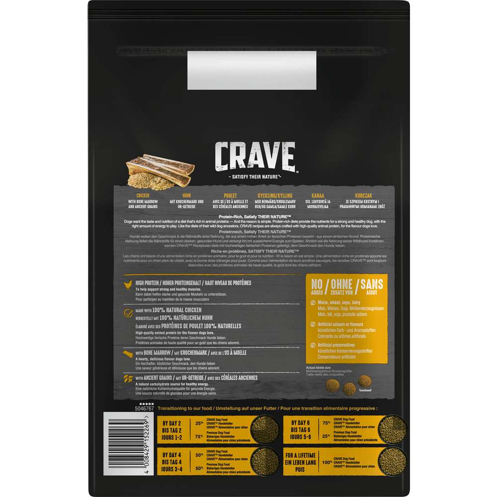 Produktabbildung Crave Hunde-Trockenfutter, Huhn
