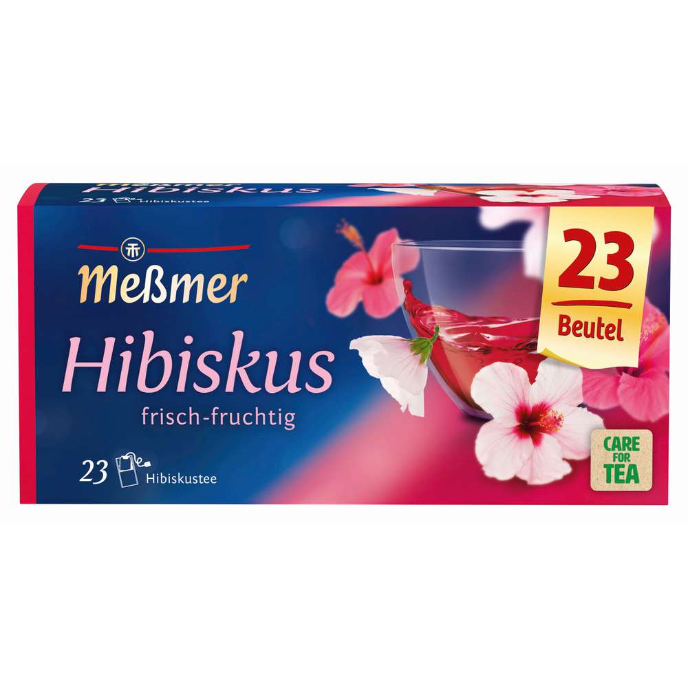 Produktabbildung Meßmer Tee Hibiskus, frisch-fruchtig