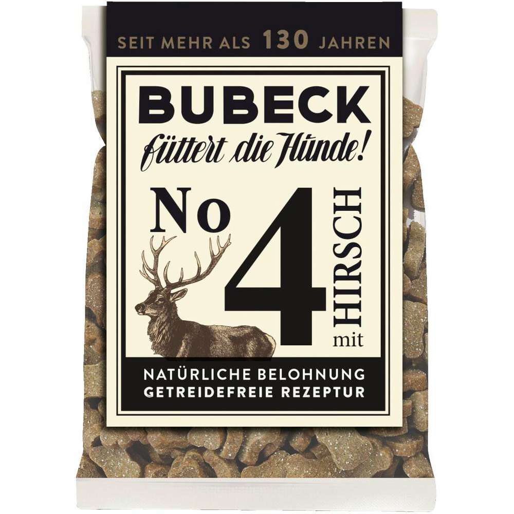 Produktabbildung Bubeck Hunde-Snack Kekse, Hirsch