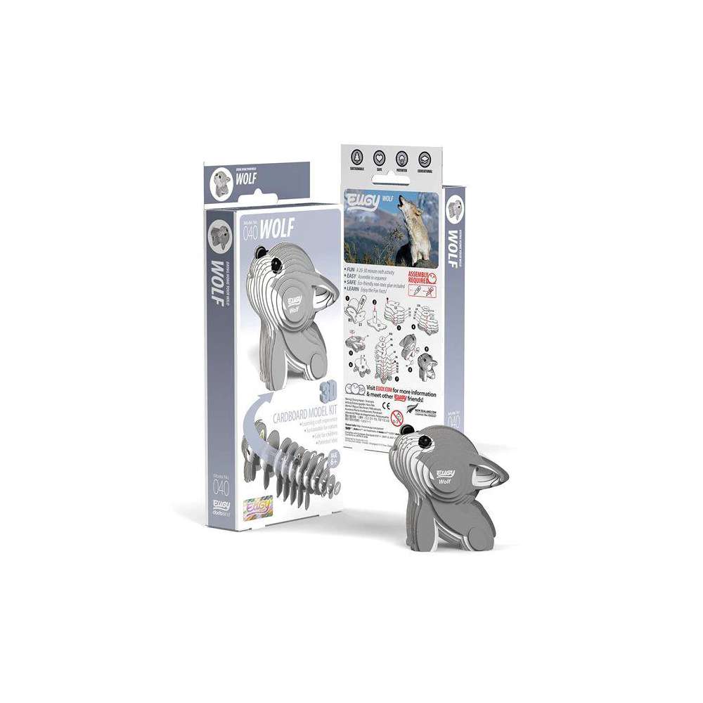 Produktabbildung Carletto 3D Bastelset Wolf